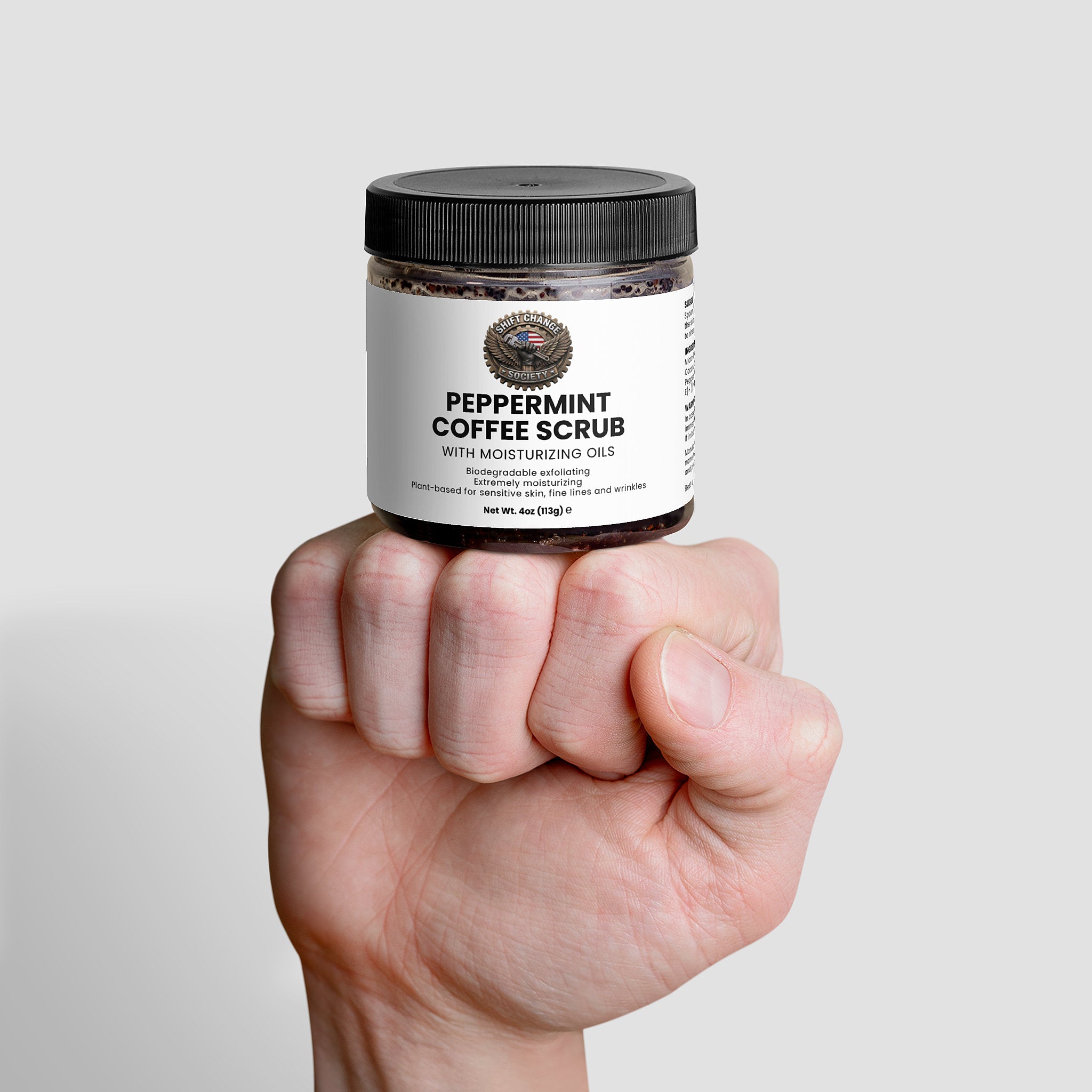 Peppermint Coffee Scrub