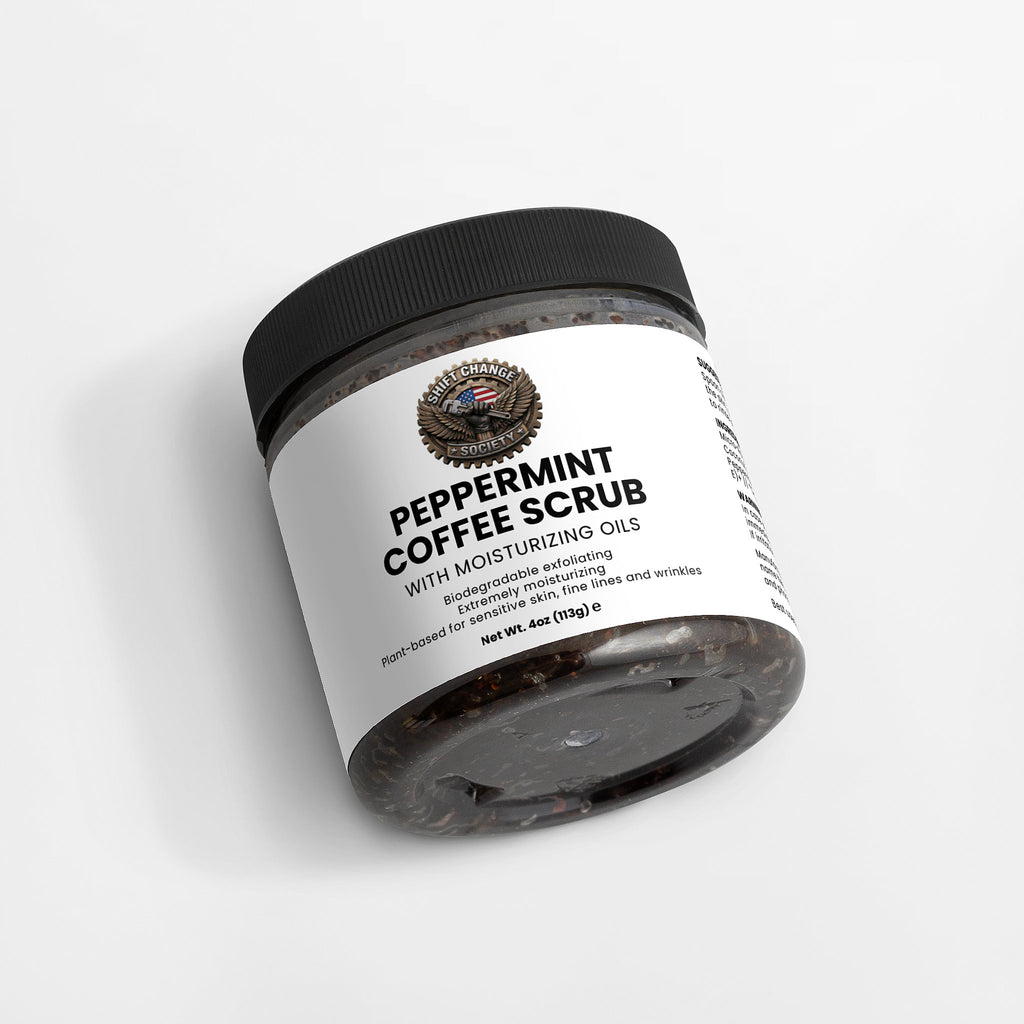 Peppermint Coffee Scrub