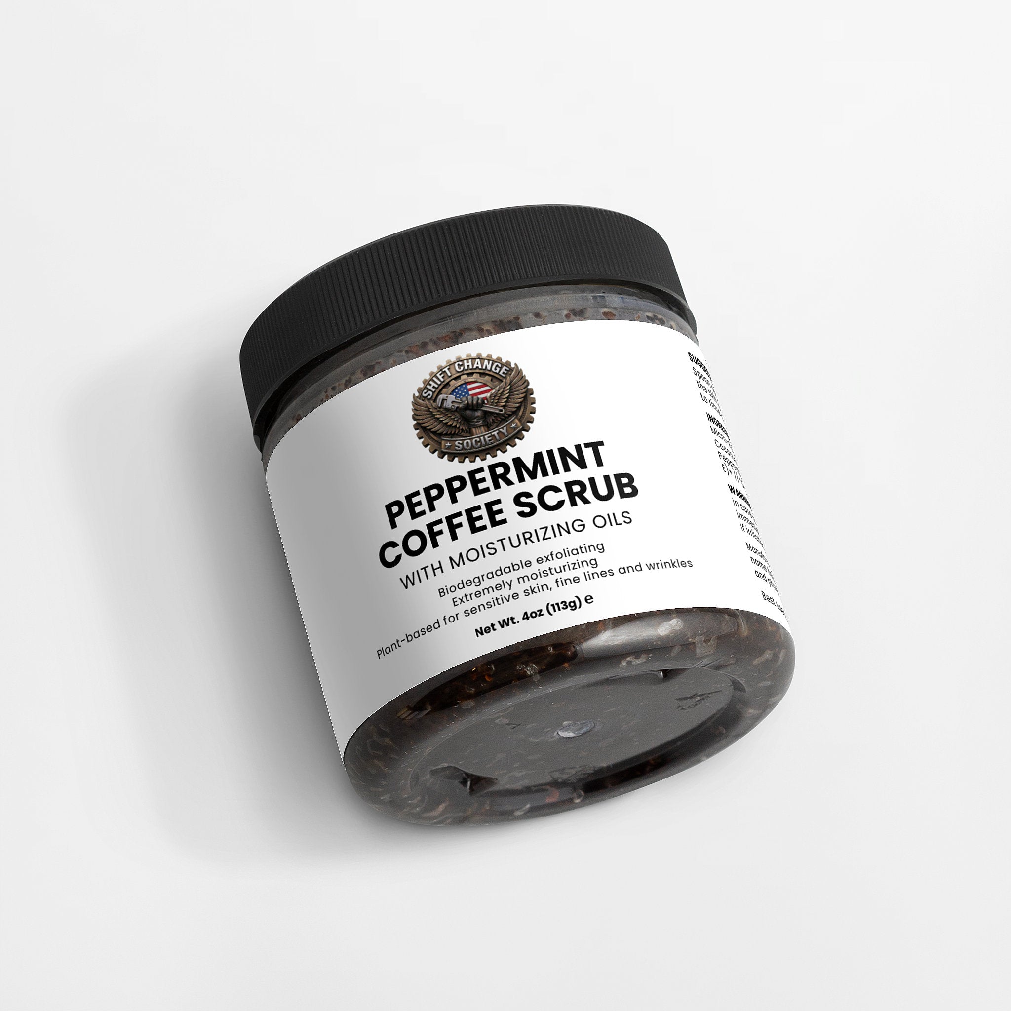 Peppermint Coffee Scrub