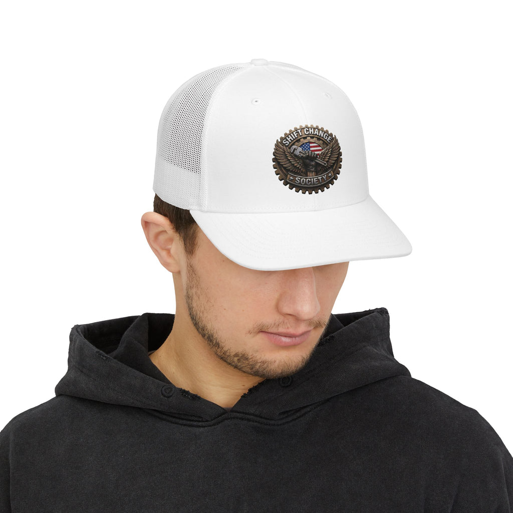 Trucker Cap — Shift Change Society Patch Snapback