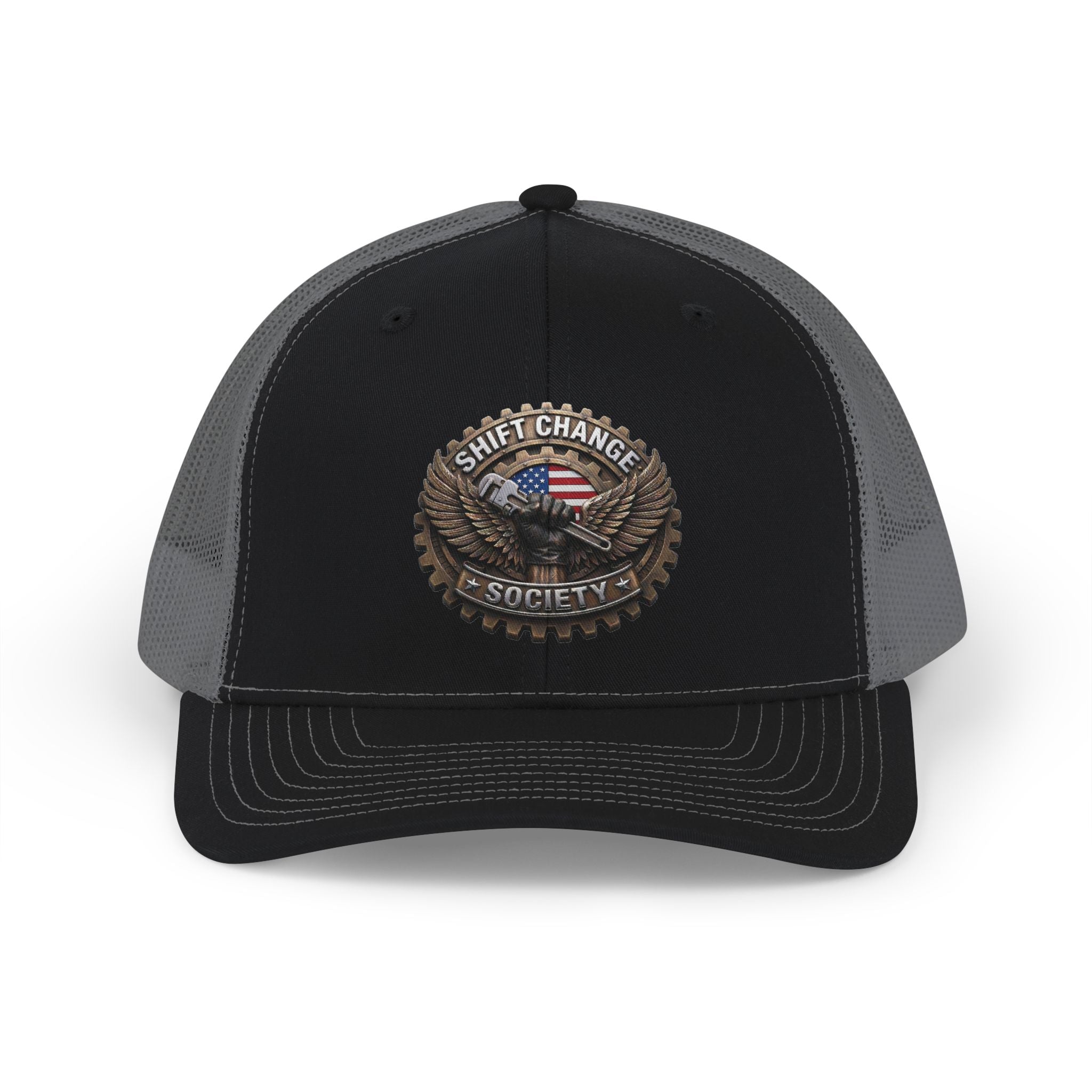Trucker Cap — Shift Change Society Patch Snapback