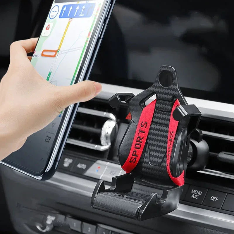Racing Seat Series: 360° Rotating Air Vent Car Phone Mount