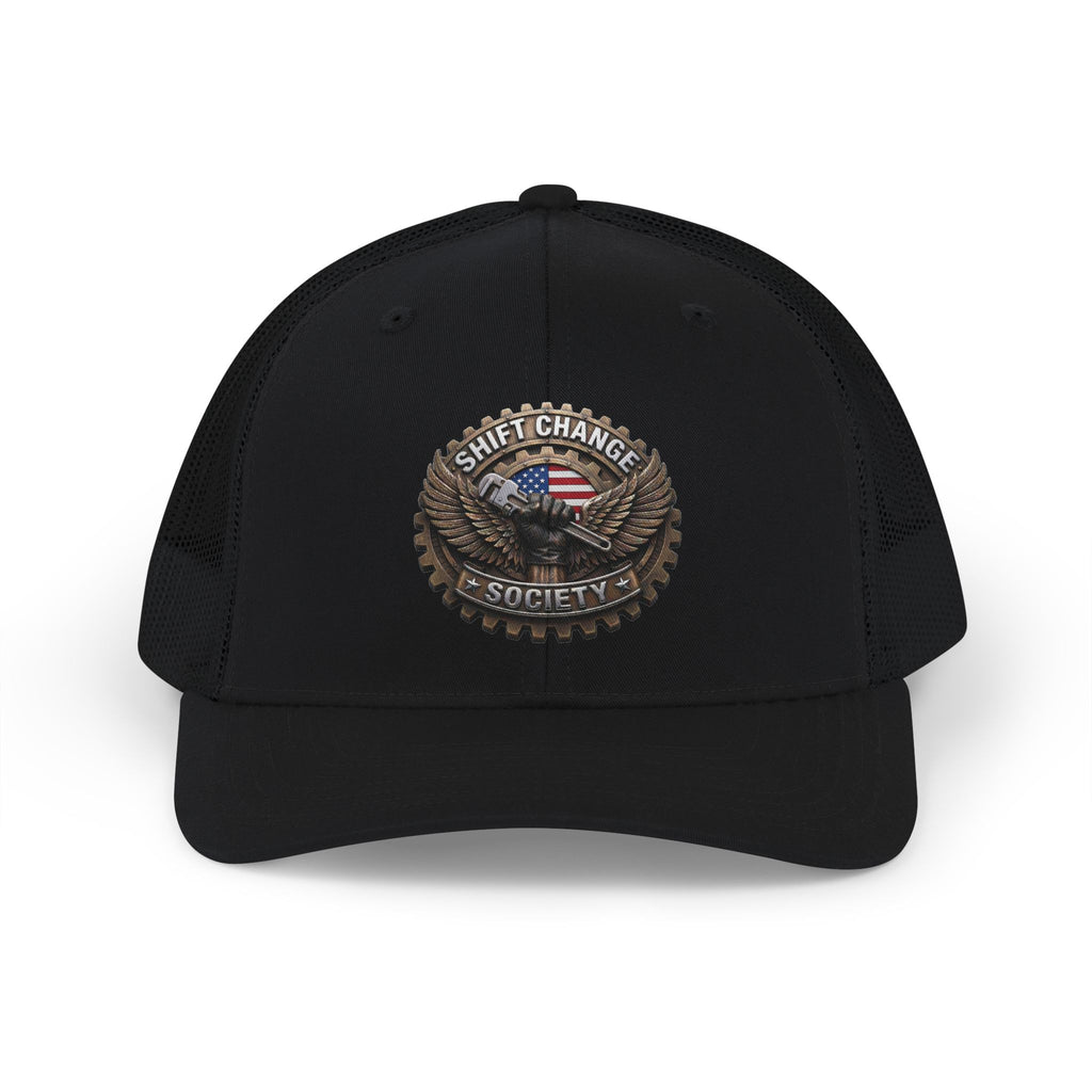 Trucker Cap — Shift Change Society Patch Snapback