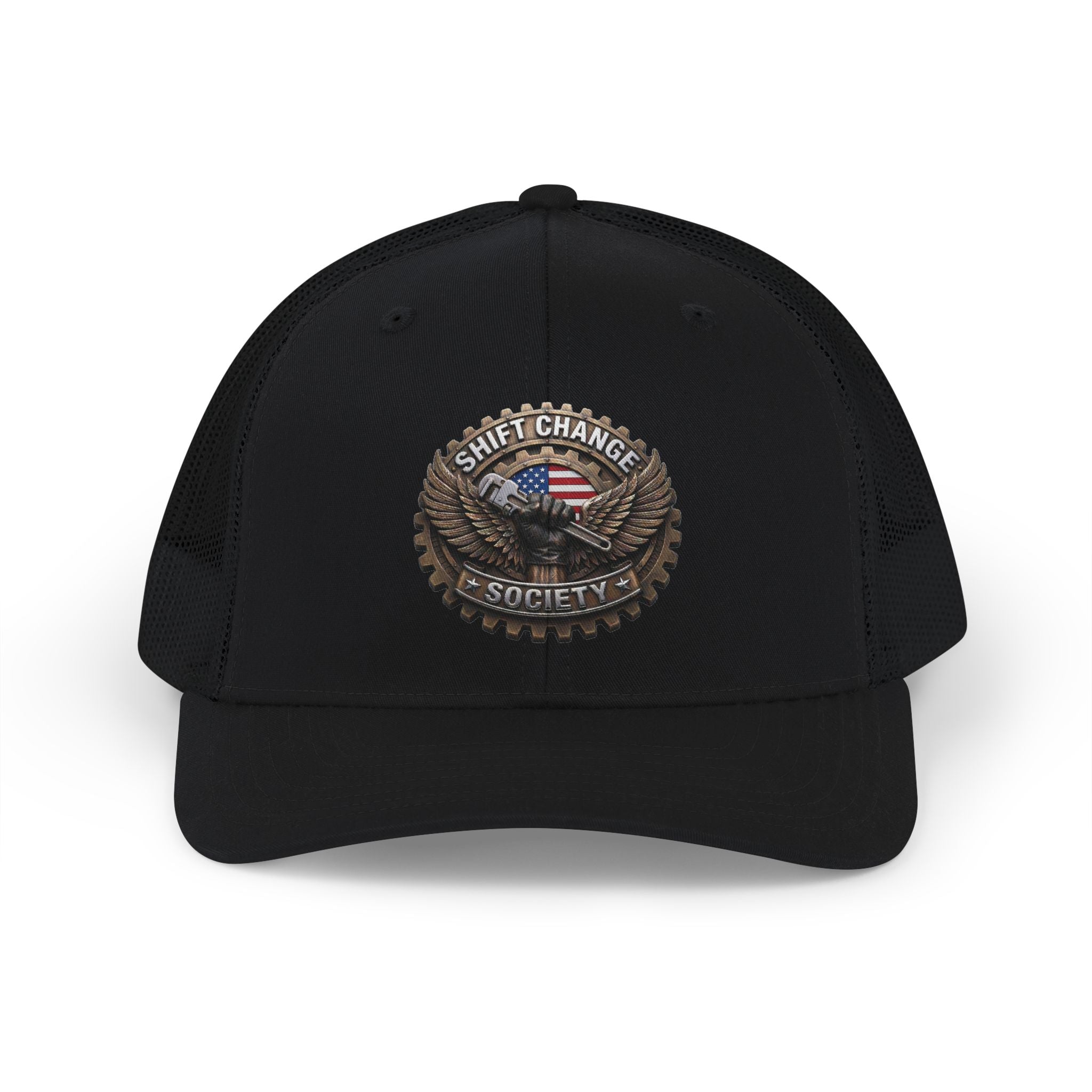 Trucker Cap — Shift Change Society Patch Snapback