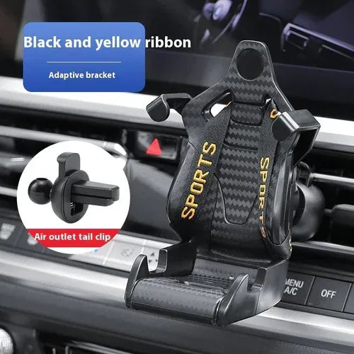 Racing Seat Series: 360° Rotating Air Vent Car Phone Mount