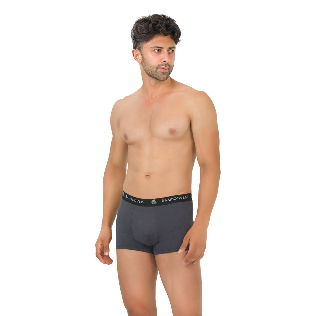 Men’s Bamboo Trunks with Pouch 4-Pack | Shift Change Society