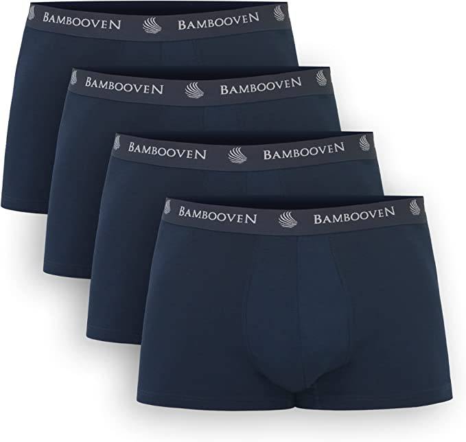 Men’s Bamboo Trunks with Pouch 4-Pack | Shift Change Society
