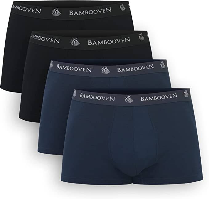 Men’s Bamboo Trunks with Pouch 4-Pack | Shift Change Society