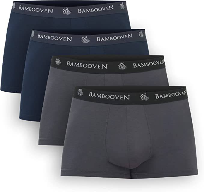Men’s Bamboo Trunks with Pouch 4-Pack | Shift Change Society